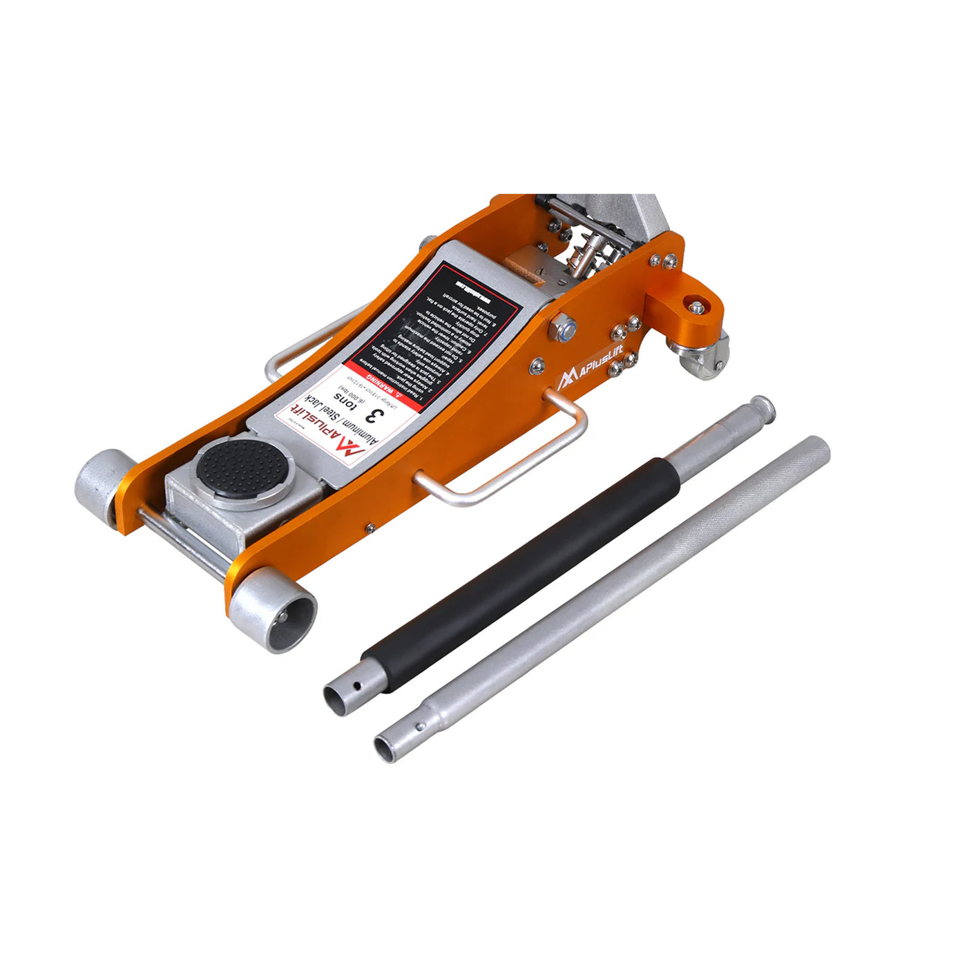 APlus AF350G 3 Ton Lower profile Aluminum and Steel Racing Floor Jack ...