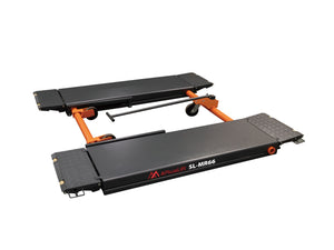 APlusLift 6600LB Mid-Rise Scissor Lift with Electric Release SL-MR66 - Side