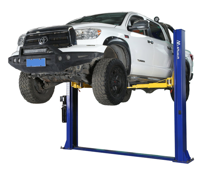APlusLift HW-10KBP-A 10000 LB 2-Post Floor Plate Heavy Duty Car Lift with 3 Year Warranty (FREE SHIPPING to Business with Forklift)