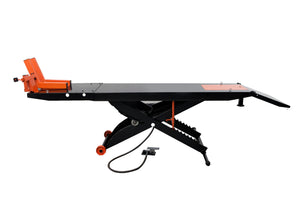 APlusLift MT1500 24“ Wide 1500LB Air Operated Lift Table for Motorcycles (Free Shipping to Business with Forklift)