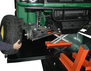 Motorcycle Lift Table XLT Set That Extends MT1500X to 72" Wide - Detailed View